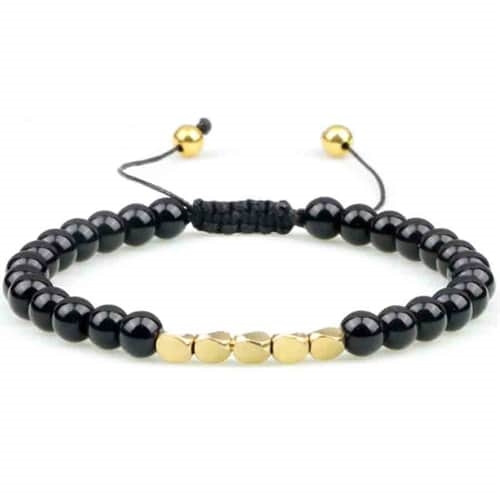 Niazy Perlearmbånd   Blackstone Golden