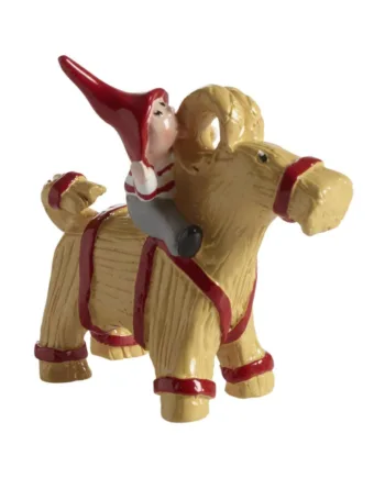 Nisse På Gedebuk Sjov Julepynt