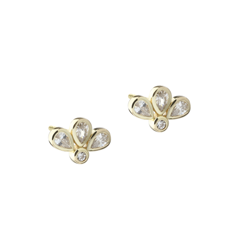 Nora Clear Flower   Golden