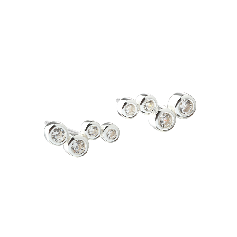 Nora Dots   Silver