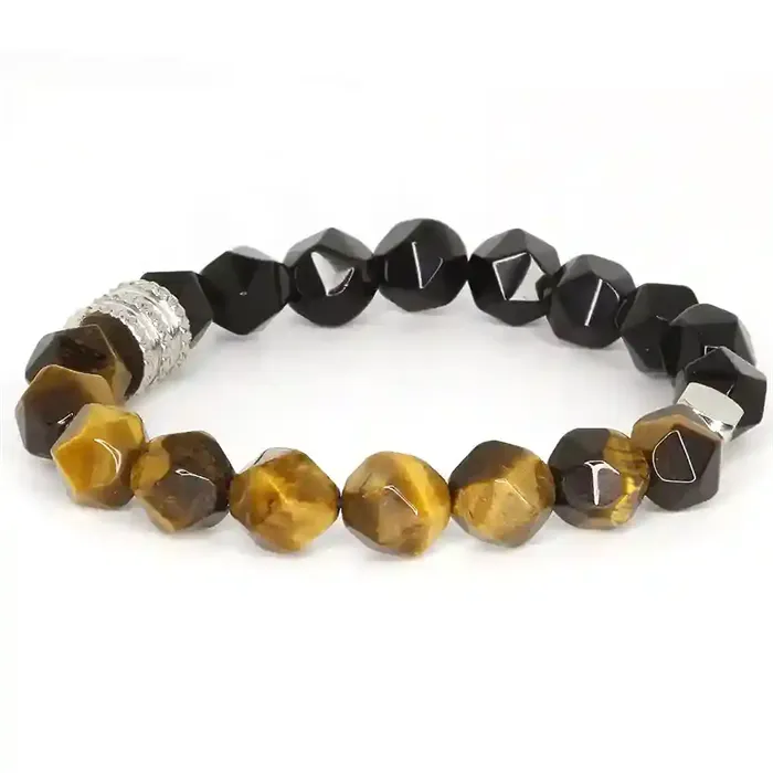 Nordic Balance   Perlearmbånd Med Tiger Eye