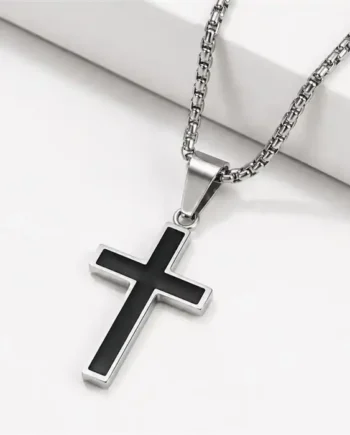 Nordic Faith   Korshalssmykke   Blankt Stål