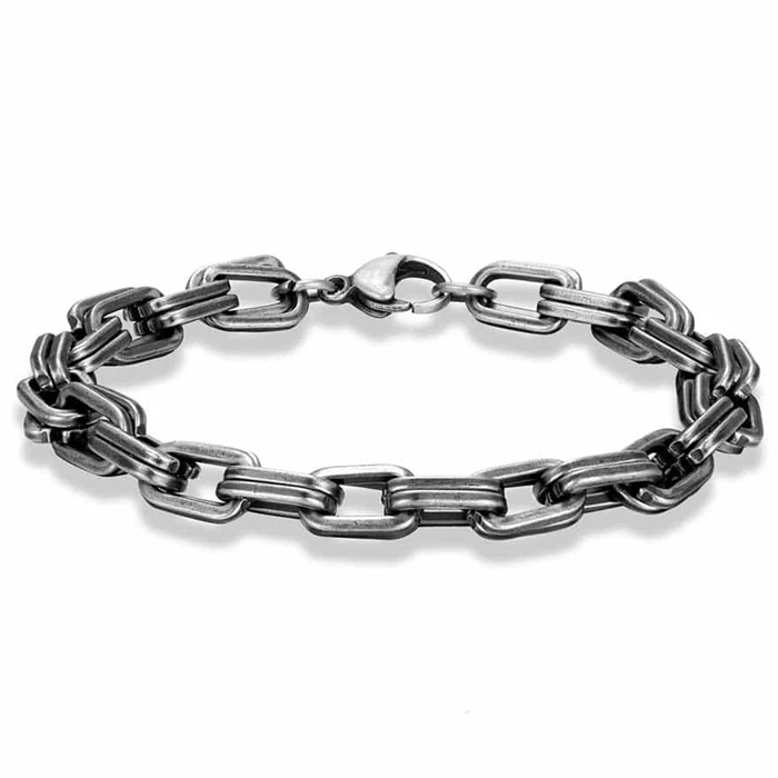 Old Ii Oxy  Stål-armbånd Dobbelt Link