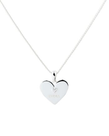 Omma Necklace   Silver
