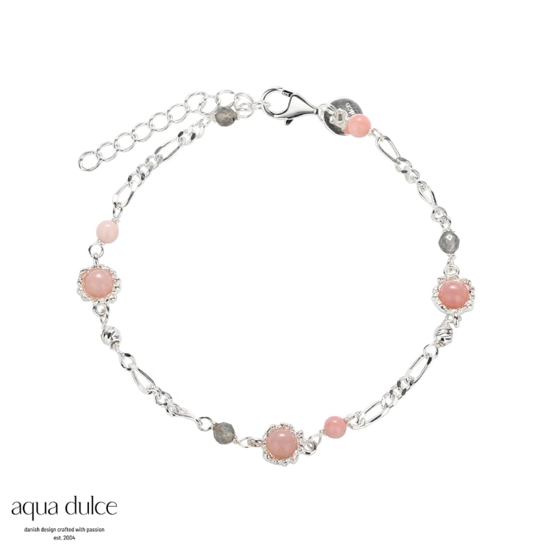 Opal Mila Bracelet   Silver