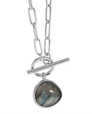 Opal Sølvhalskæde Sterling 42cm