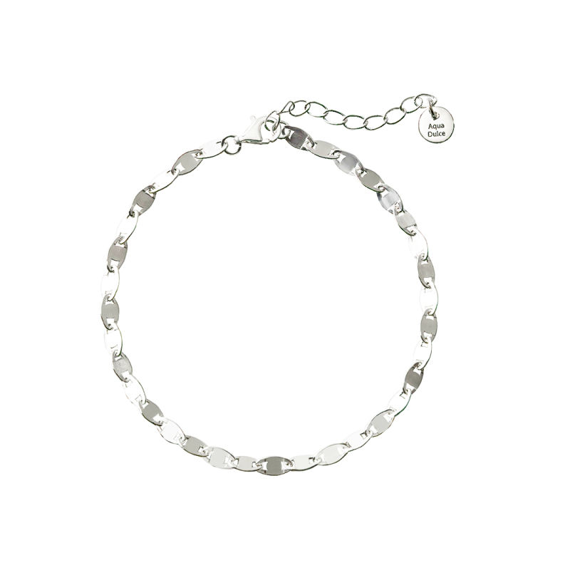Oval Bracelet     Silver