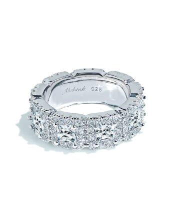 Oxford Prinsesse   Round Cut Eternity Ring