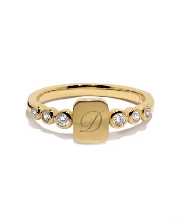 Oxford Signet Guld Ring