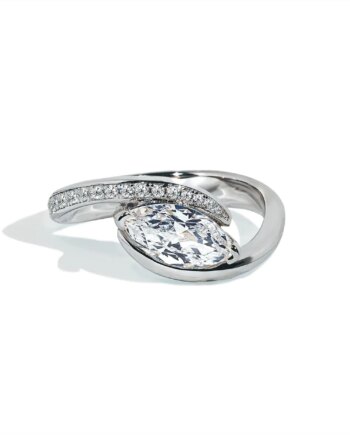 Oxford Sølv Small Scandi Ring