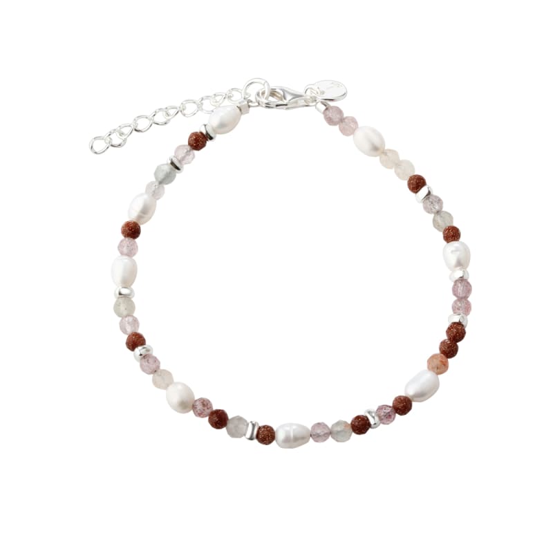 Peachy Bracelet     Silver