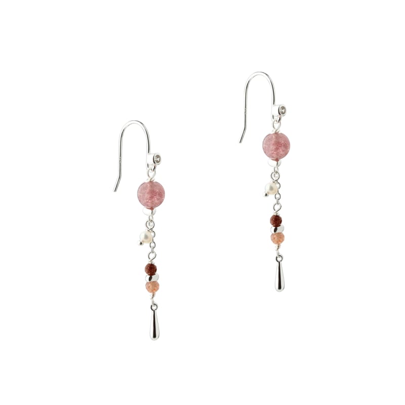 Peachy Earhook     Silver