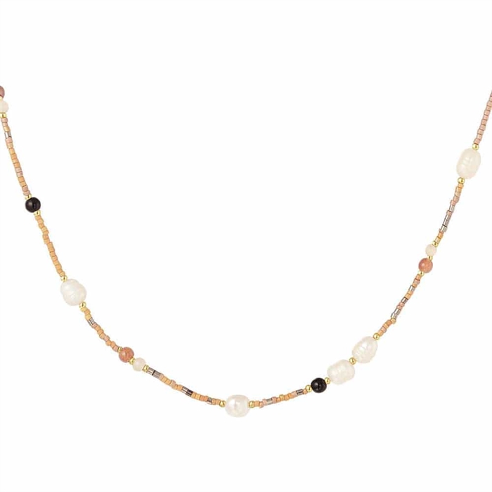 Pearls Dark Halsskæde 40cm