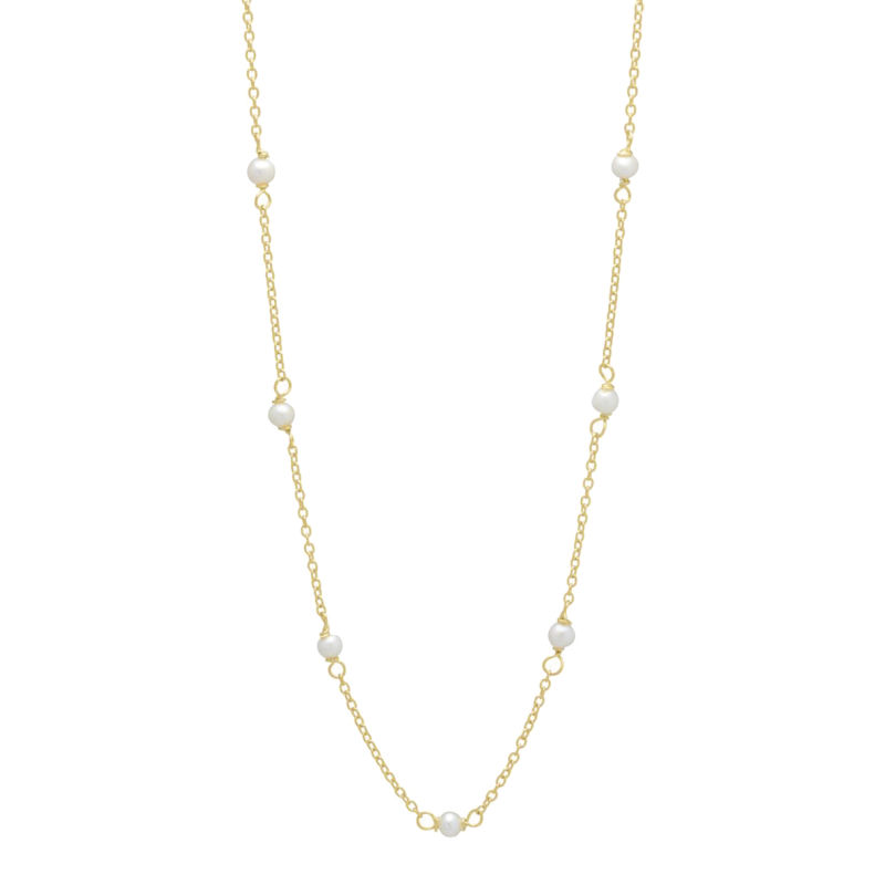 Pearly Necklace   Golden