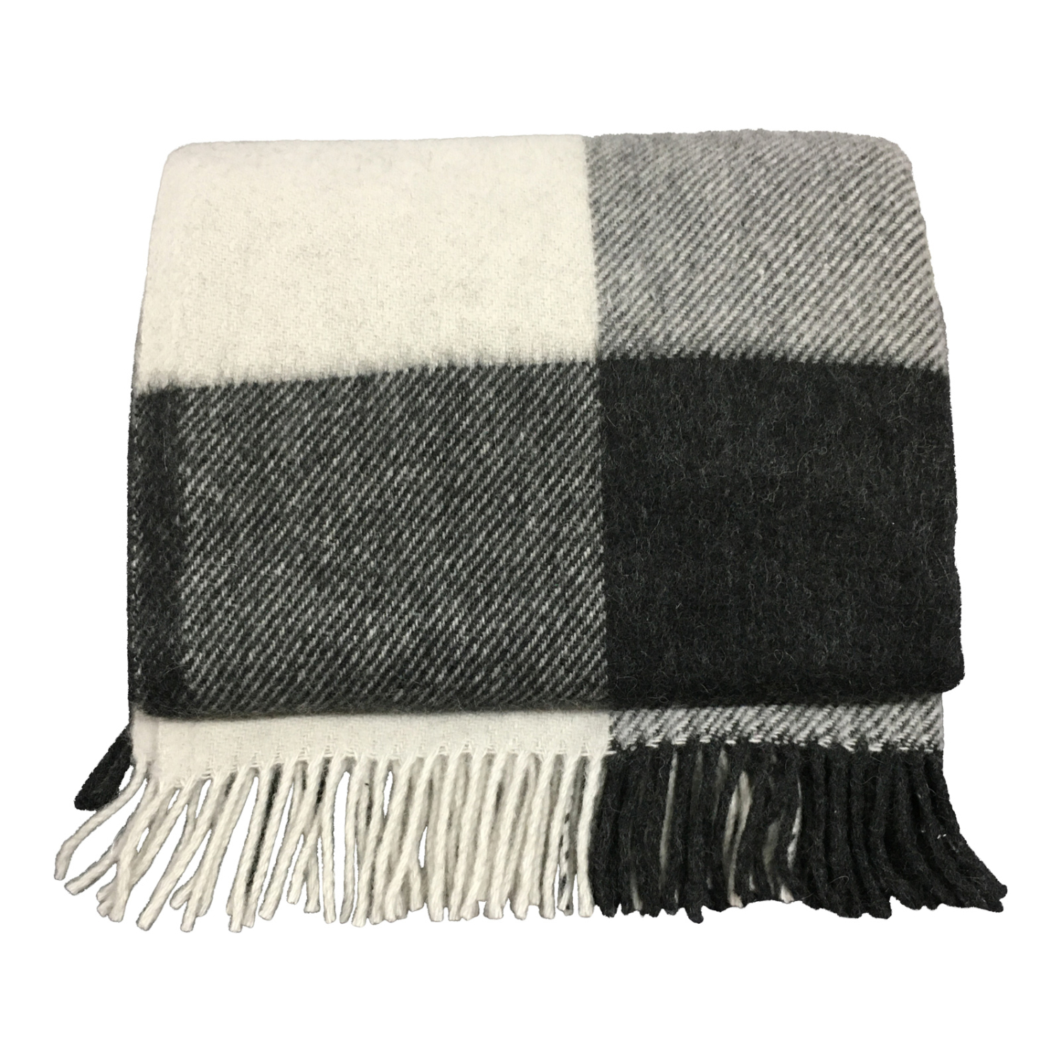 Plaid Ternet Lækker Blød Kvalitet Med Uld Og Alpaca