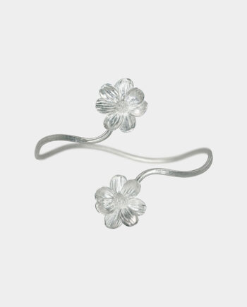 Queen Silver-bell Sølvarmbånd Med Vilde Blomster