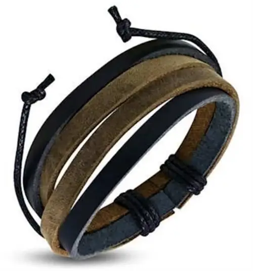 Argon  Læderarmbånd