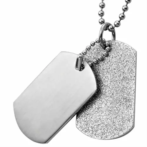 Craig  Steel Tags Halssmykke