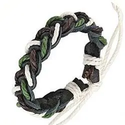 Fashion  Armbånd   Læder Bomuld