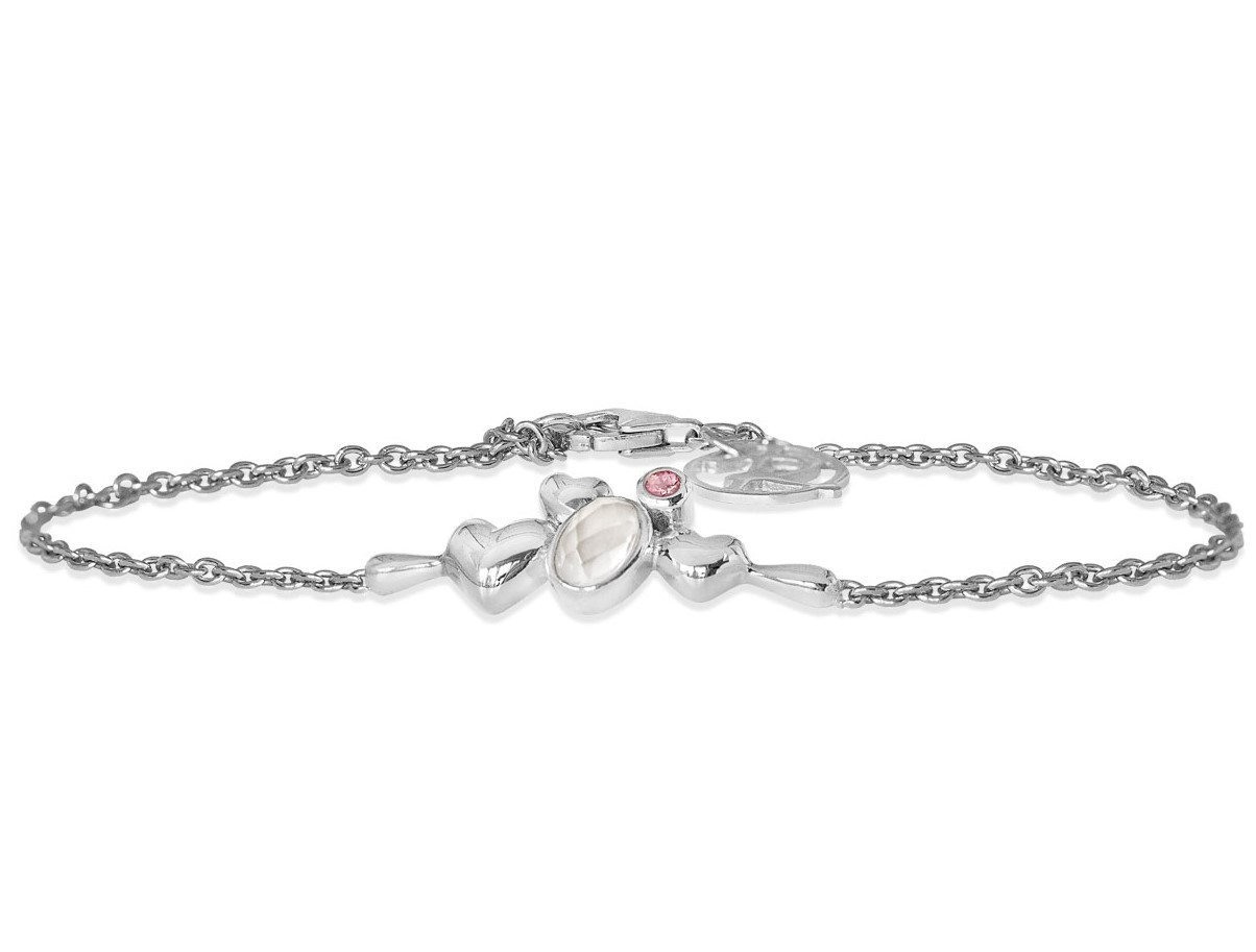 Rabinovich Hjerte Armbånd Sølv Bunch Of Love