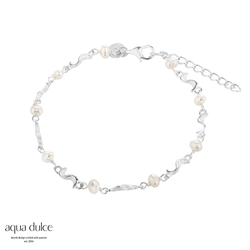 Rhumba Pearl Bracelet   Silver