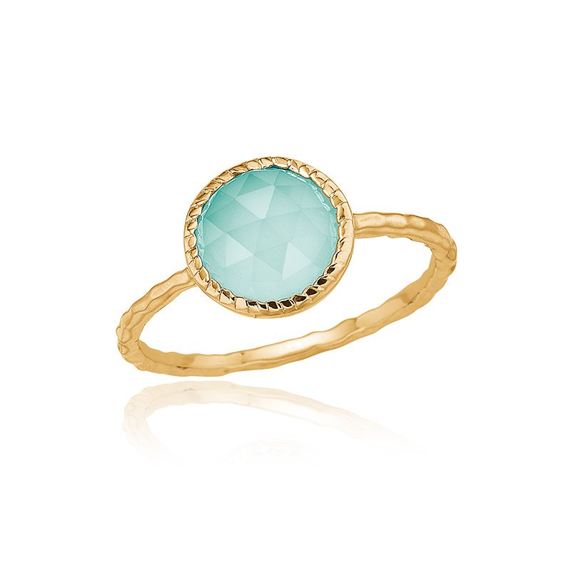 Ring Med Aqua Calcedon 64