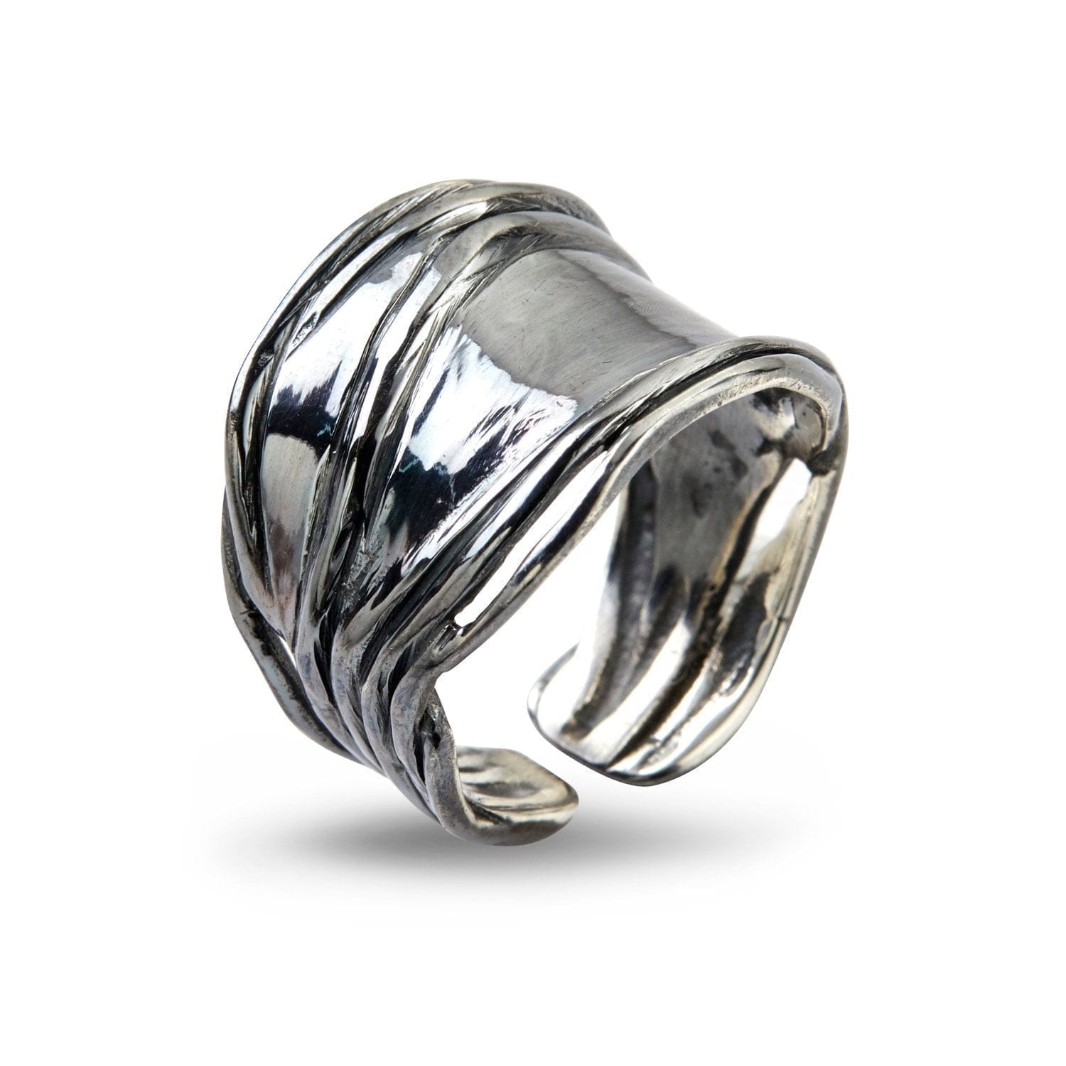 Ring Nebula Silver Slim Oxy 52
