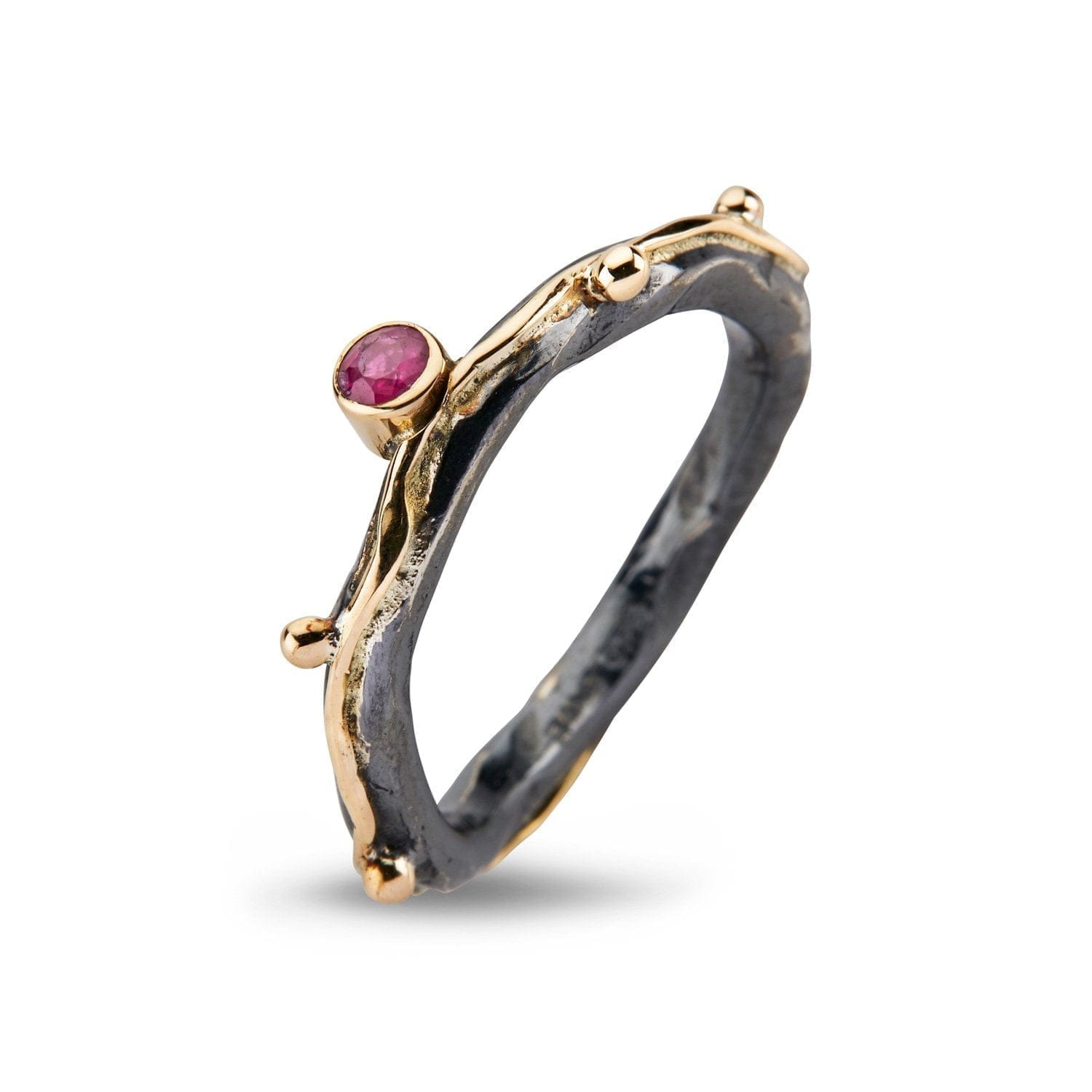 Ring Zeus Single Ruby 52