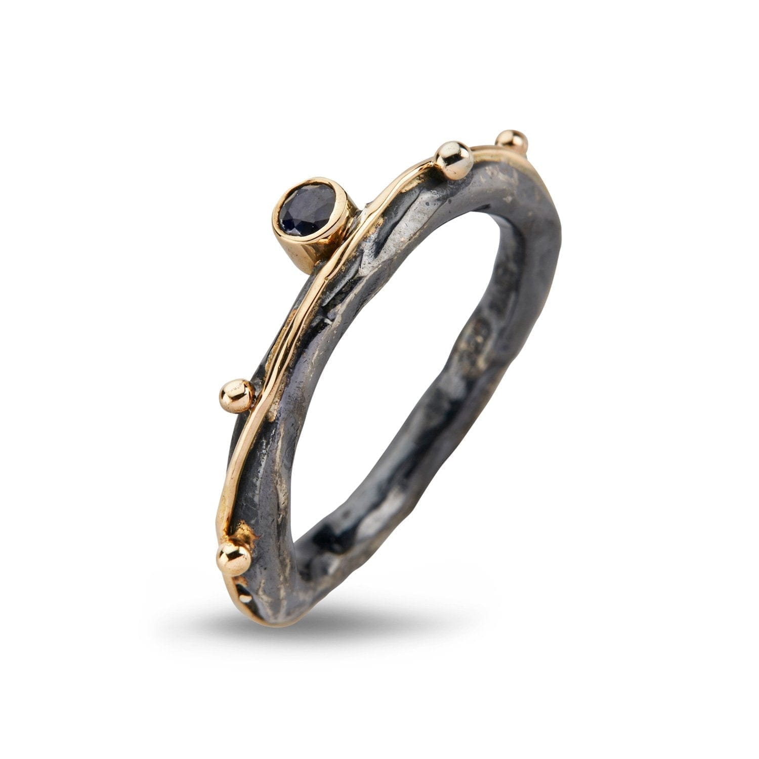 Ring Zeus Single Saphire 52