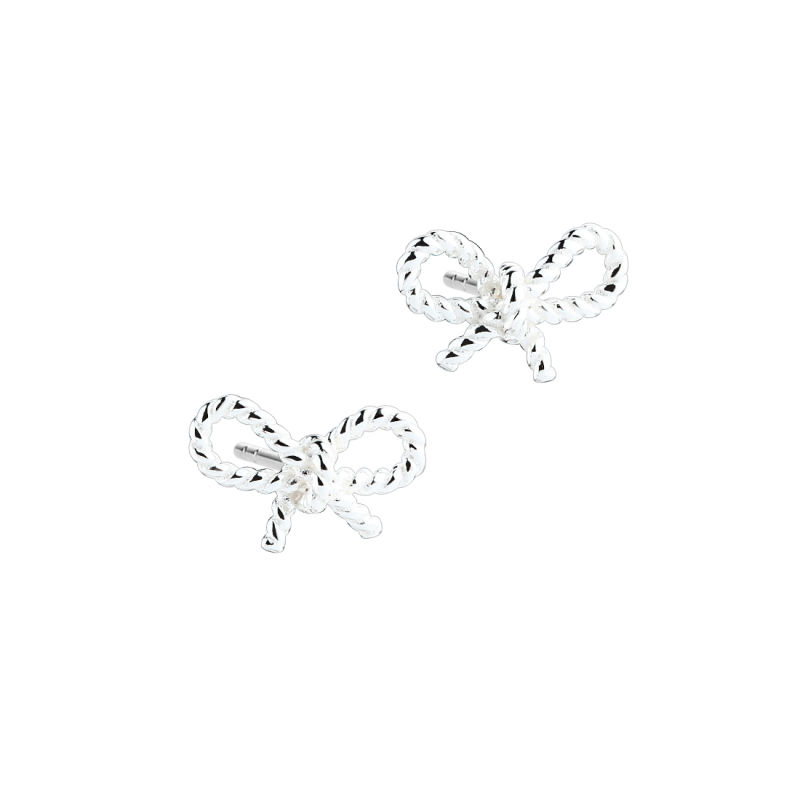 Rope Bow   Silver