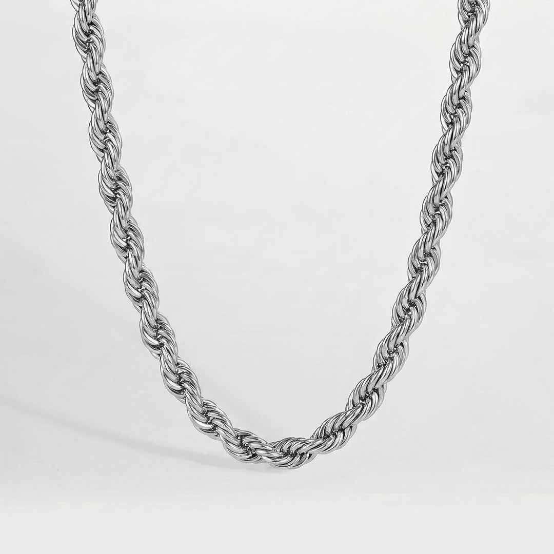 Rope Oversize Halskæde  Sølv  60 Cm Herre Northern Legacy