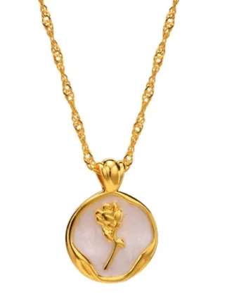 Rose Ip Gold Halssmykke
