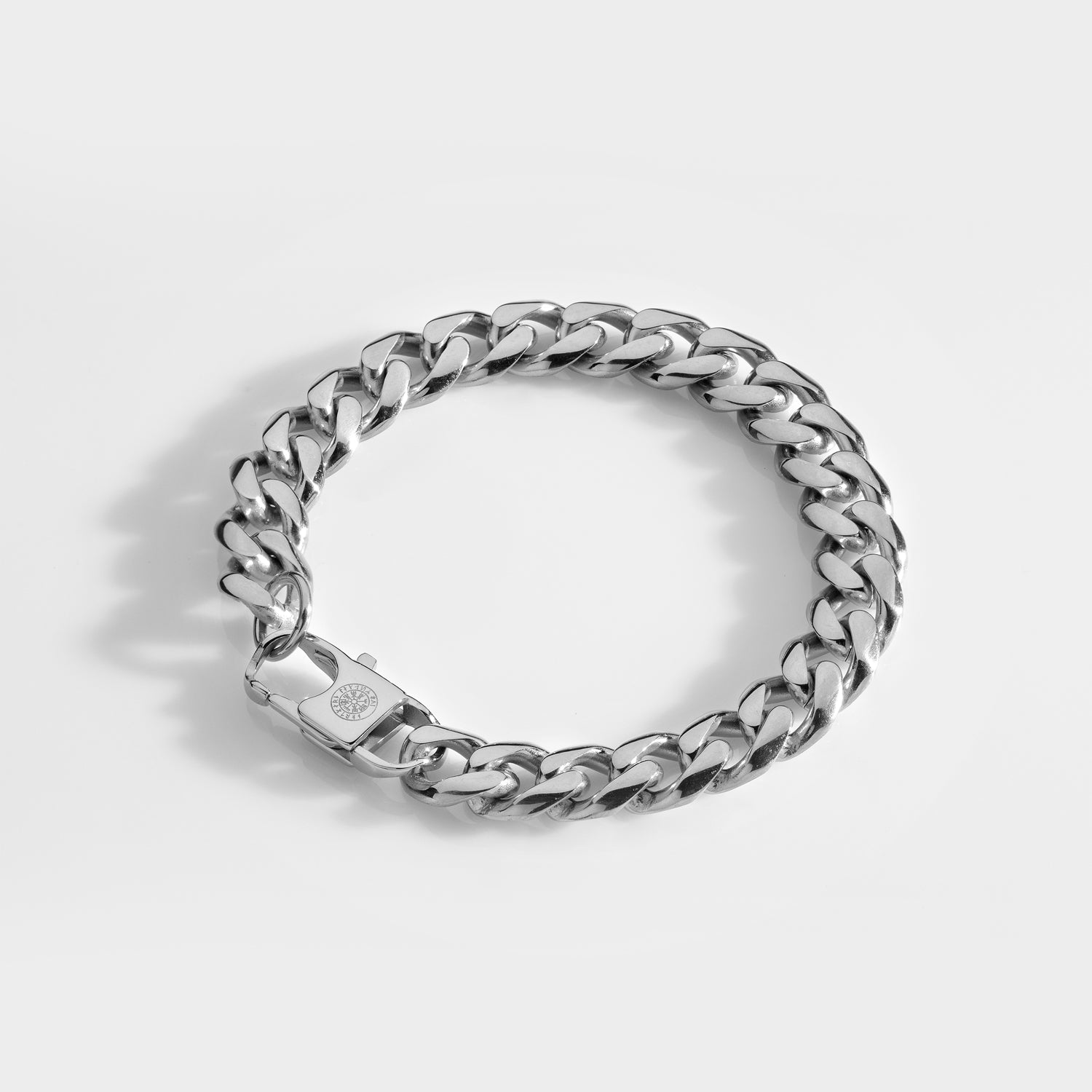 Sequence Oversize Armbånd Sølvtonet   19 05 Cm Herre Northern Legacy