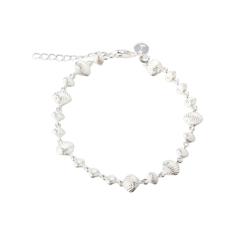 Shelly Bracelet     Silver