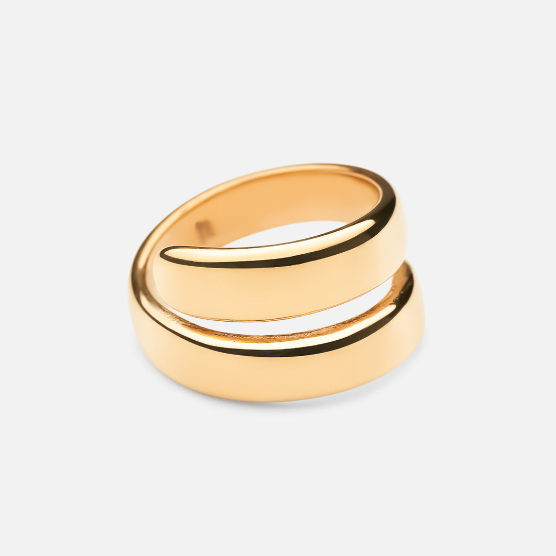 Spin Ring 18k Guldbelagt