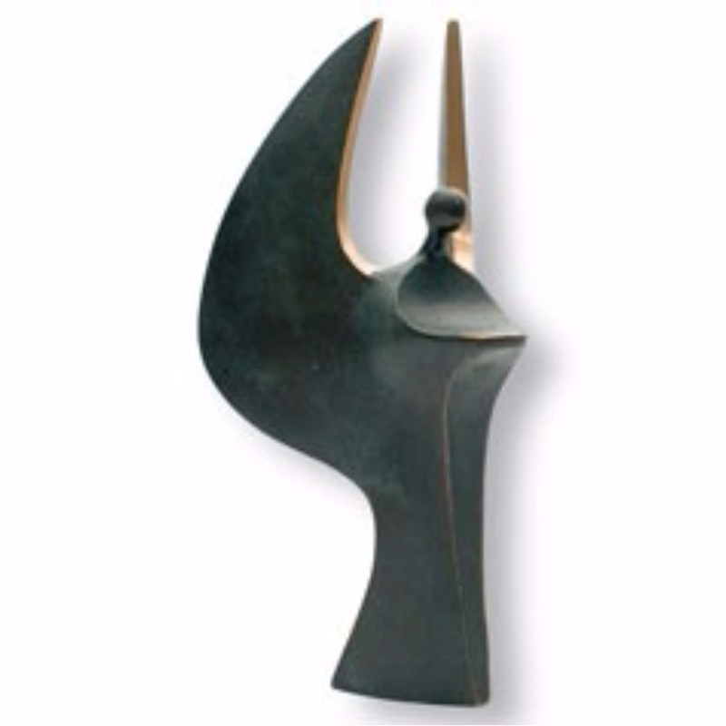 Stor Engel  Højde 24 Cm  Smuk Bronzefigur 2495 - Kr  Hurtig Levering  Afsendes  -  Hverdag