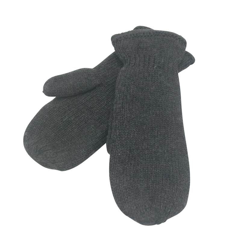 Strikkede Vanter   Grå  Cozy By Julie Zangenberg