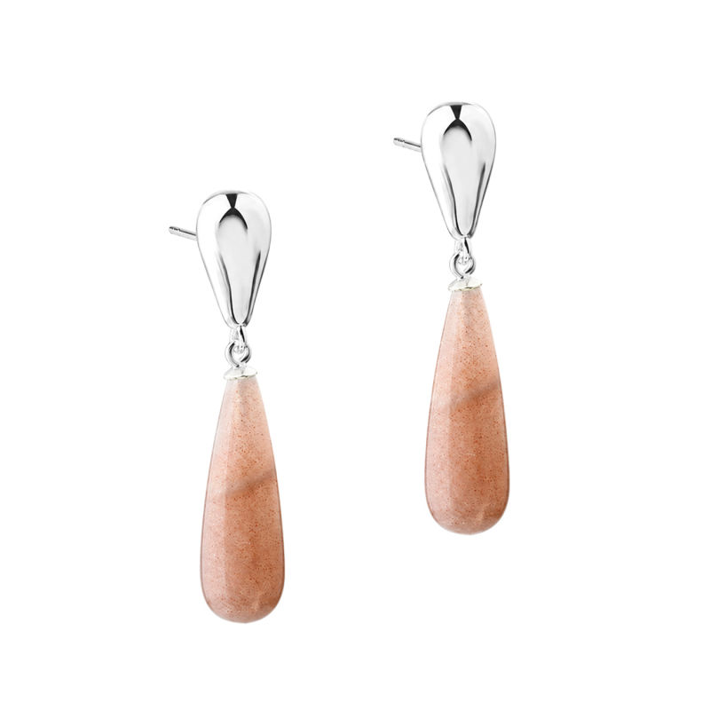 Sunella Long Drop   Silver