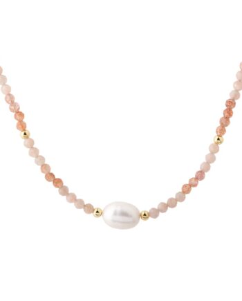 Sunella Mix Necklace   Golden