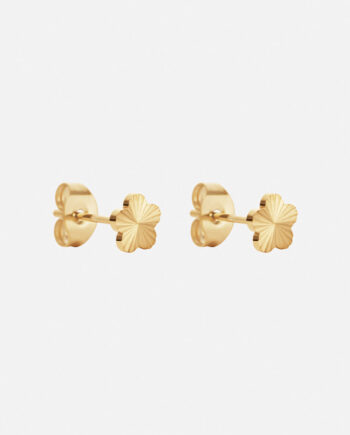 Sunset Flower Studs 18k Guldbelagt