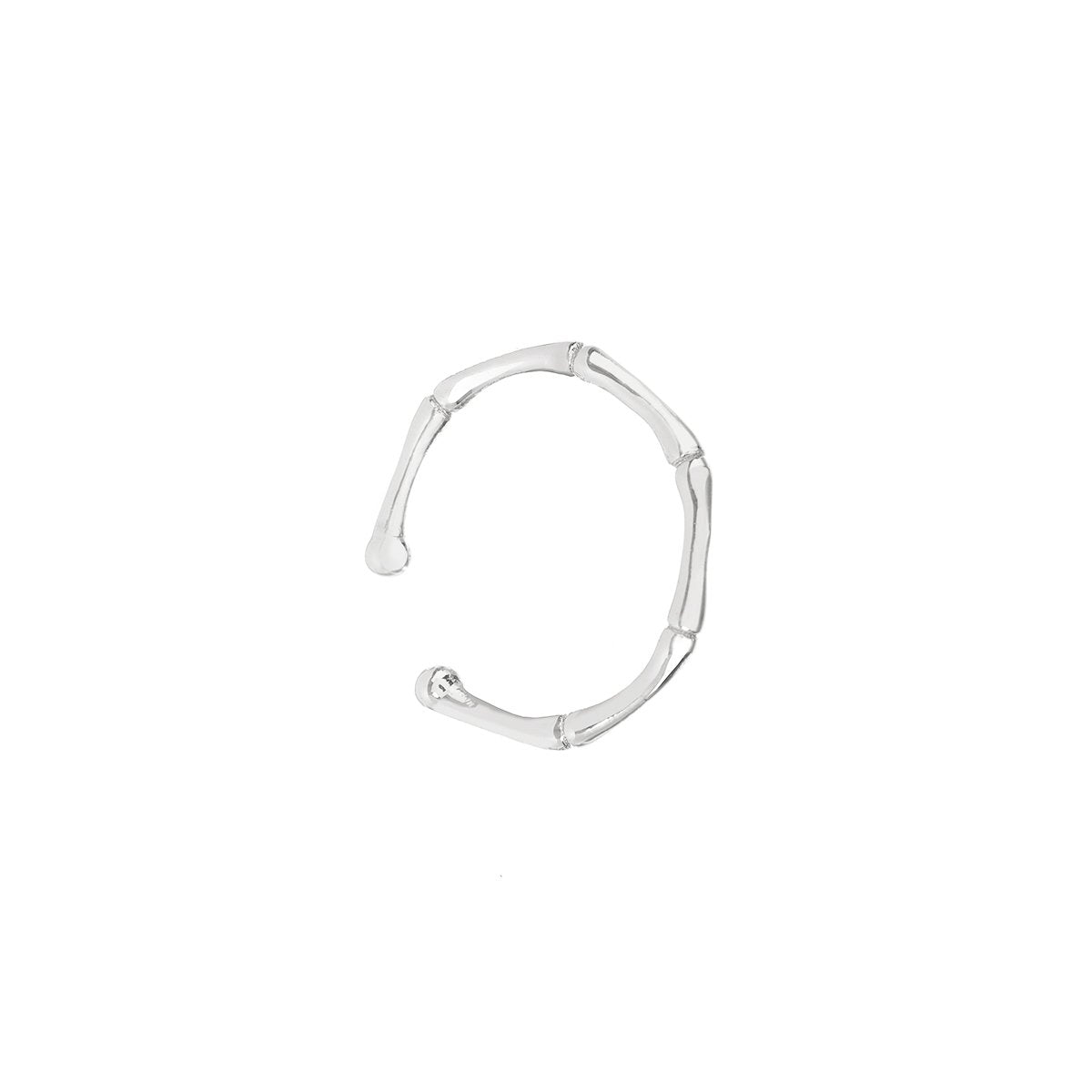 Tåring   ørering   Fingerring  Glamboo Onesize Regulerbar Størrelse Sterling Sølv