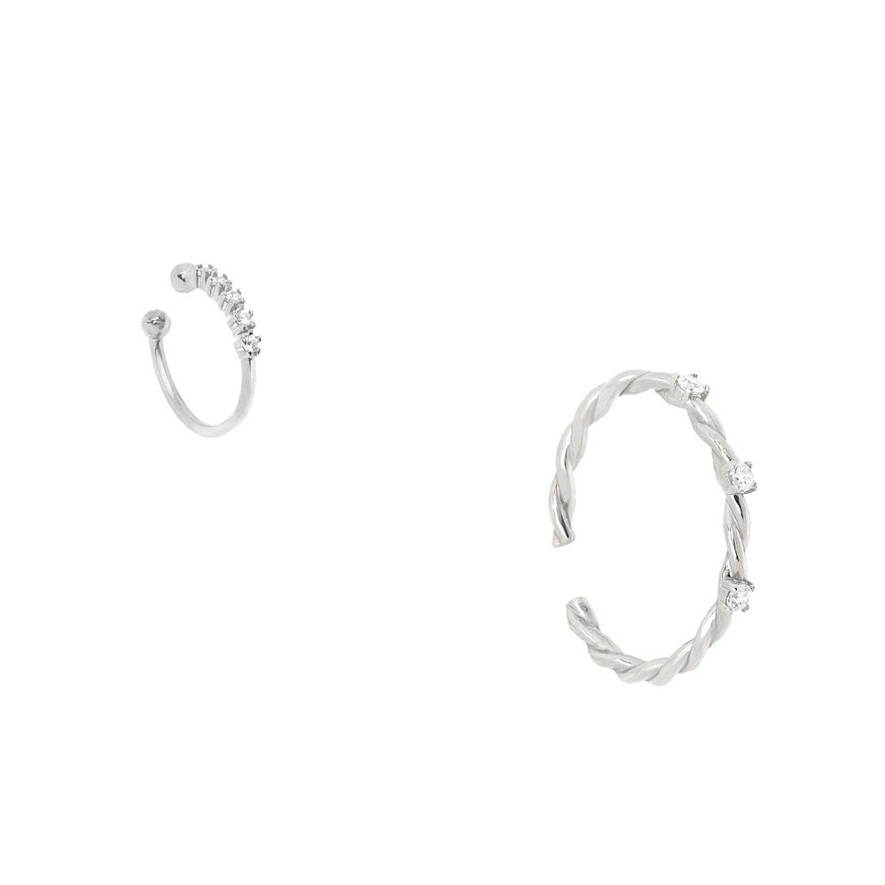 Twistyquintet Earcuff   ørering   Fingerring   Pak Sterling Sølv Spar 49 Kr