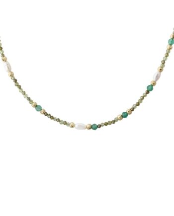 Verde Mix Necklace   Golden