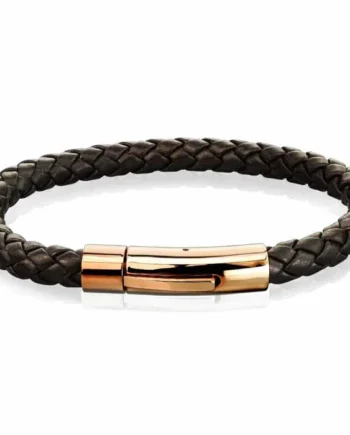 Xt Brown Imt Læderarmbånd Rosé