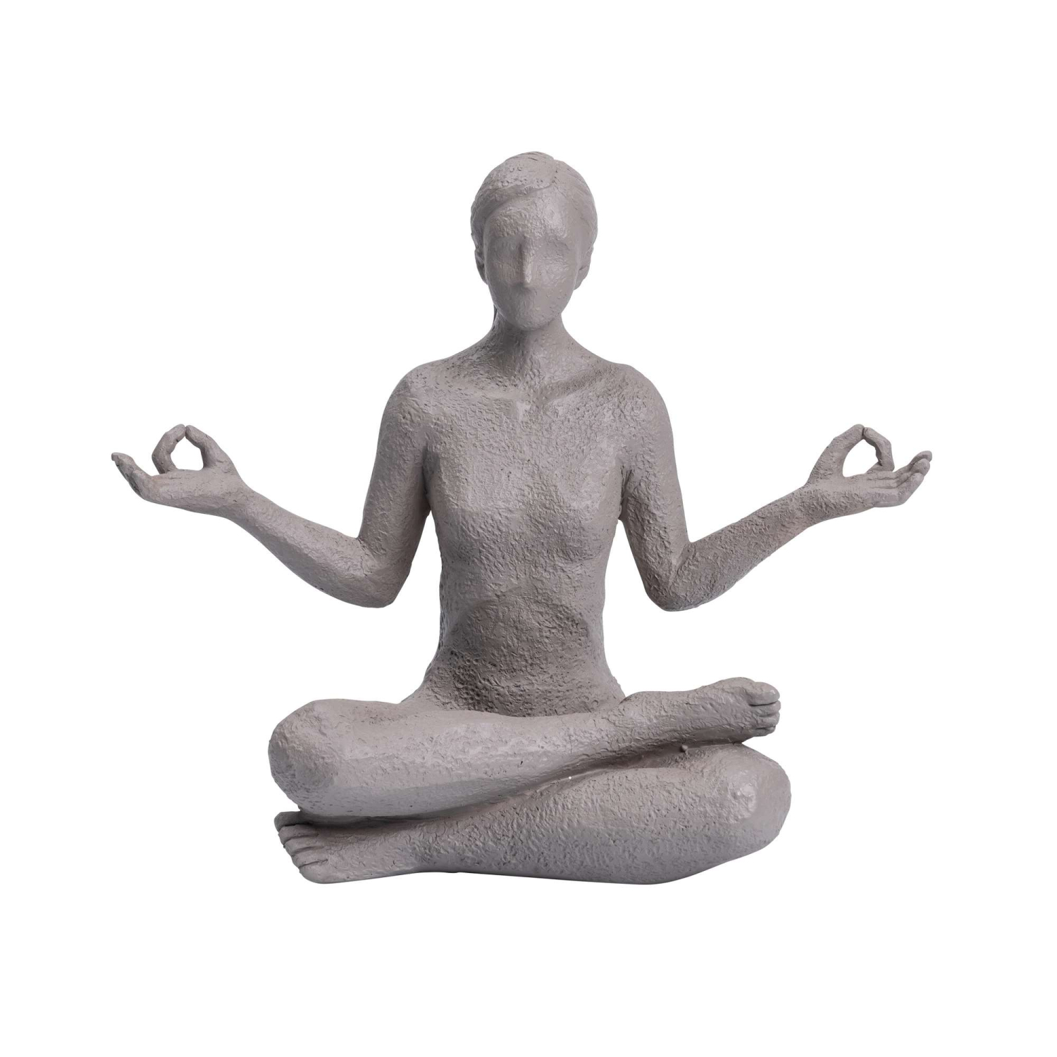 Yoga Figur Lotus  Grå