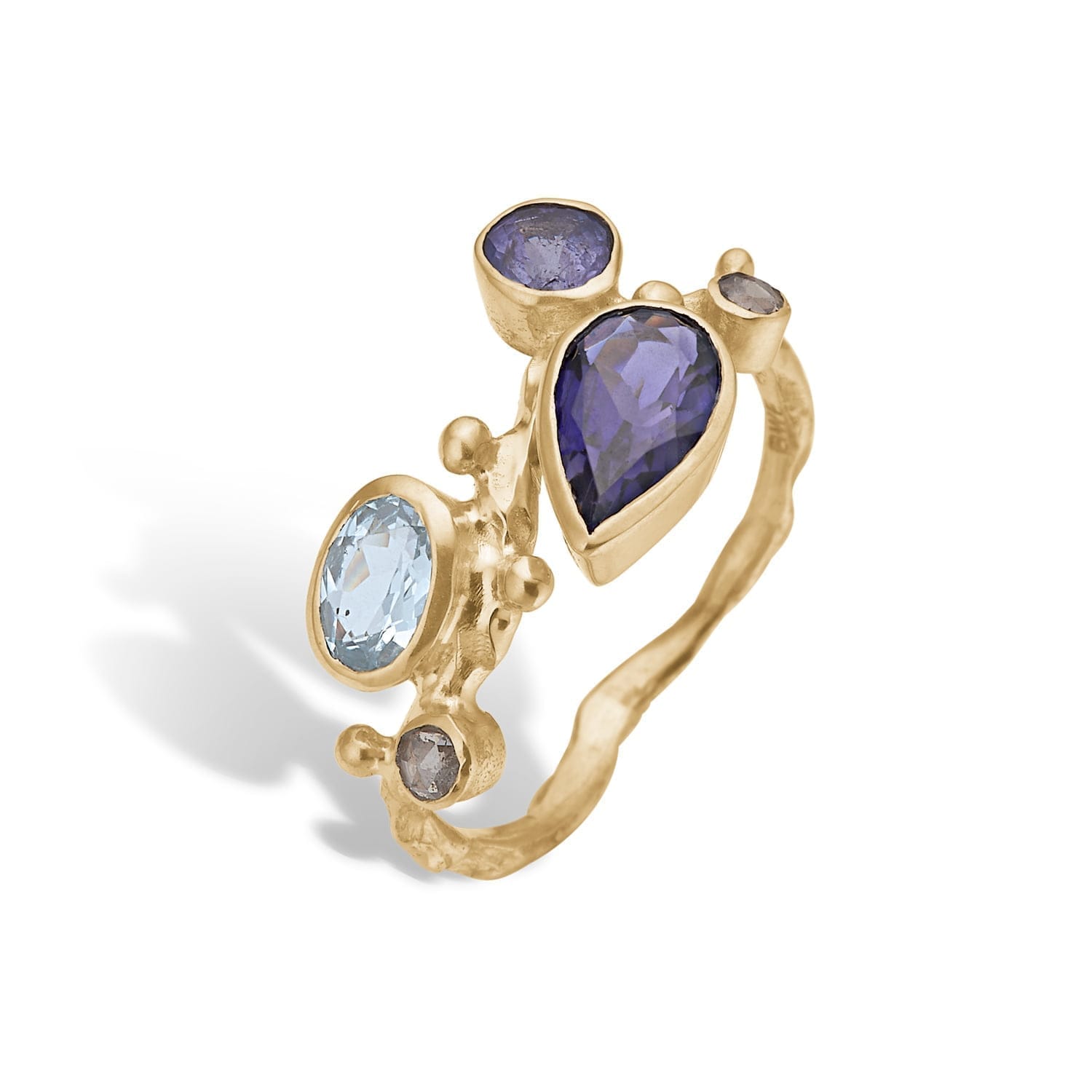Zenith Sky Iolit Aqua Tanz Ring 52