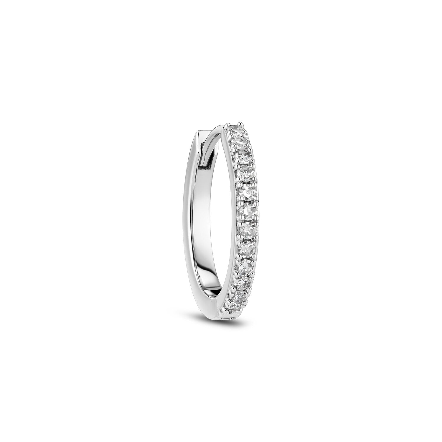 ørering Alba Single 14 Kt  Guld El  Hvidguld   09-  23 Ct Tw  -  Vs Lab-grown Diamanter