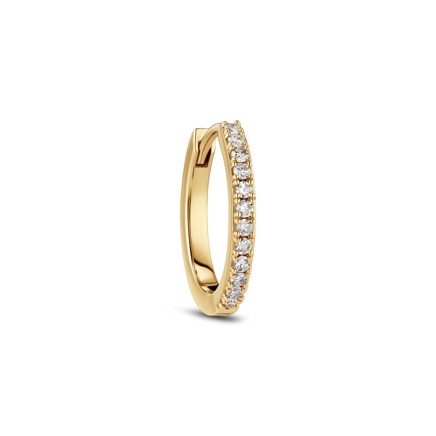 ørering Alba Single 14 Kt  Guld El  Hvidguld   09-  23 Ct Tw  -  Vs Lab-grown Diamanter